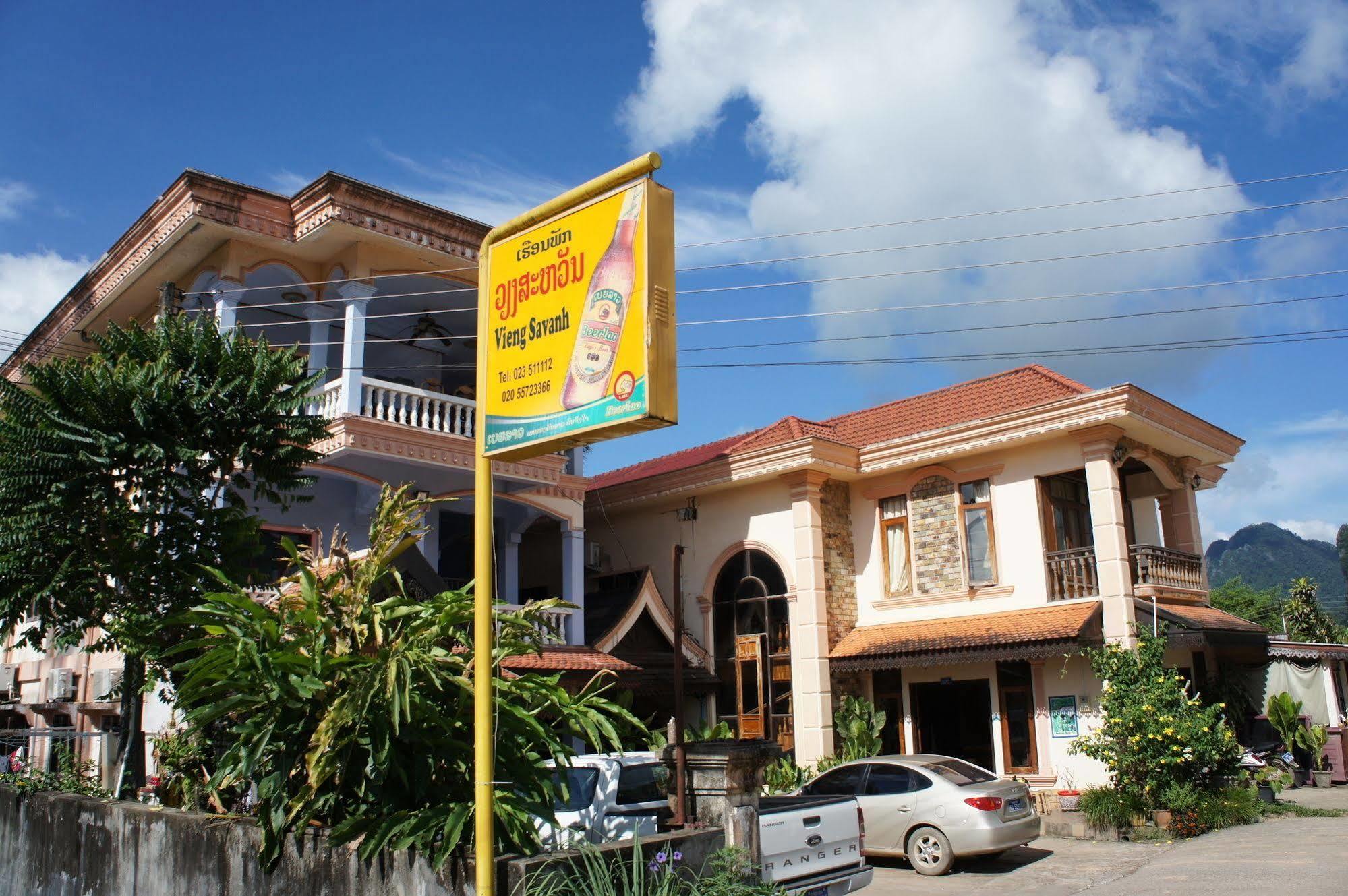 Viengsavanh Guesthouse Vang Vieng Buitenkant foto